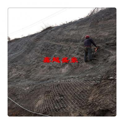 阿勒泰邊坡防護網施工案例